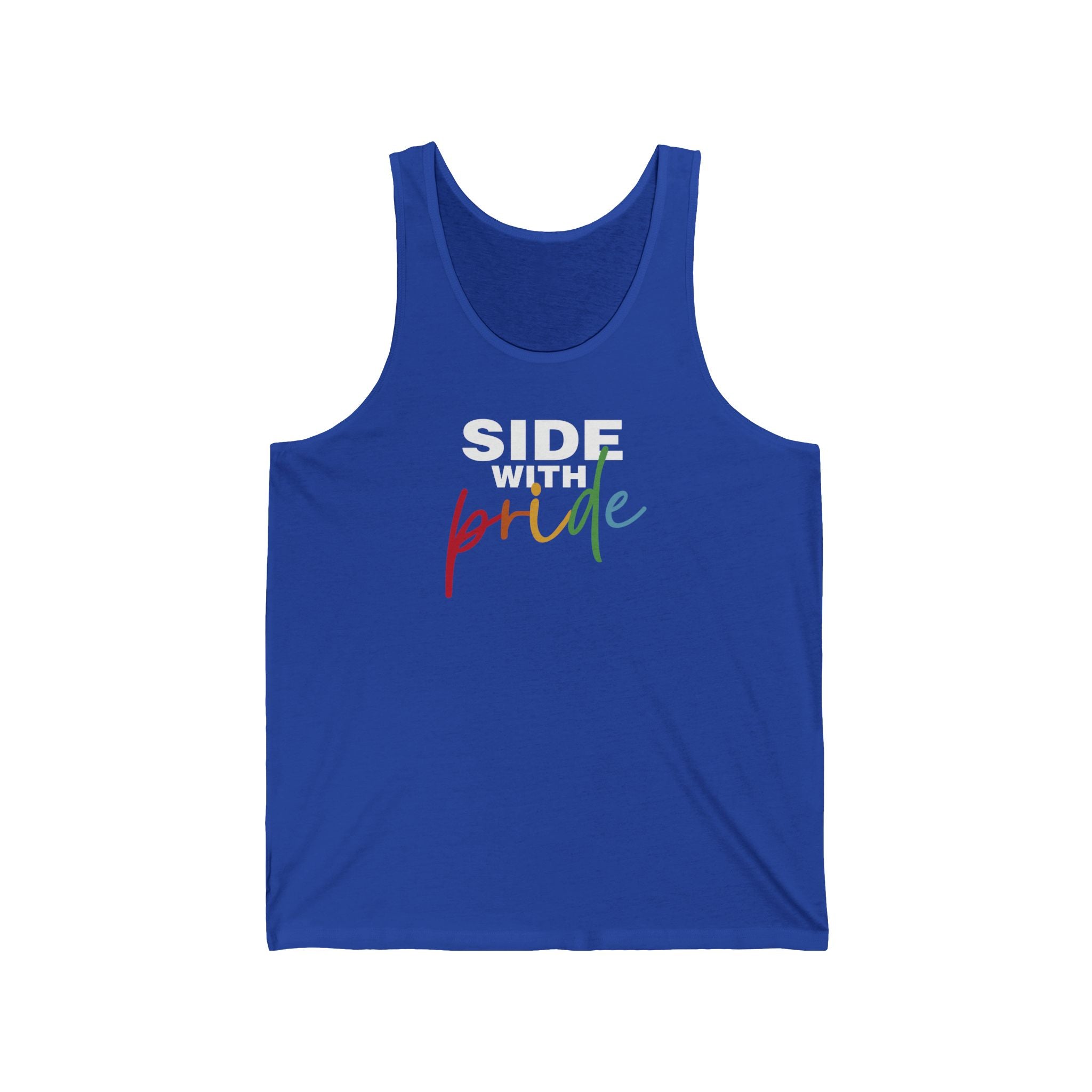 Side With Pride Tank Top - Side Guys Collection